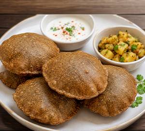 Kuttu Puri (Made By Cow Ghee Only)