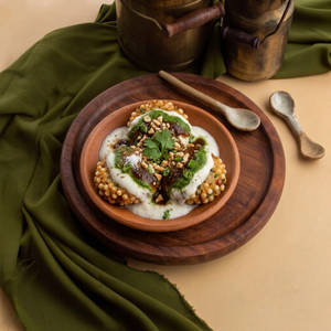 Sabudana Tikki Chaat
