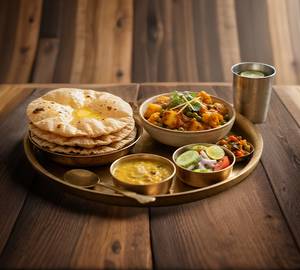 4 Butter Roti+ Sabji