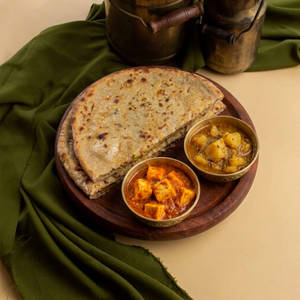 Kuttu Aloo Paratha (2pcs)