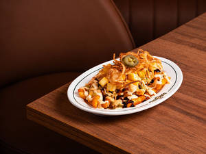 Paneer Burgery Stacked Fries