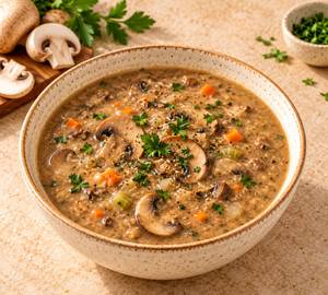 Rustic Mushroom Comfort Soup