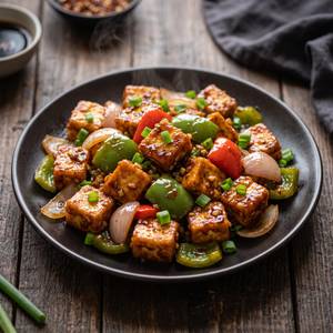 Chilli Paneer Dry