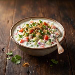 Vegetable Raita