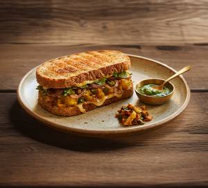 Grilled Potato Onion Sandwich ( 1 Plate)                                     