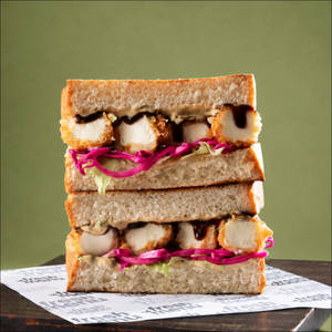 Katsu Paneer Sando