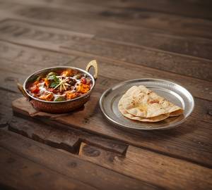 Paneer Butter Masala With2 Butter Tawa Roti