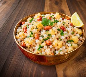 Sabudana Khichdi And Curd Meal (Made By Cow Ghee Only)