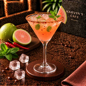 Spiced Guava Chilli Mojito