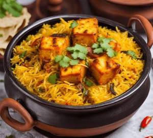 Paneer Tikka Biryani