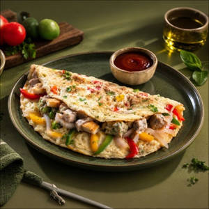 Roast Chicken Russian Omelette