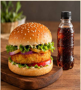 Mini Aloo Tikki Burger Combo