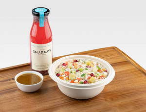 Samak Rice & Sweet Potato Salad + Watermelon & Chia Juice Combo
