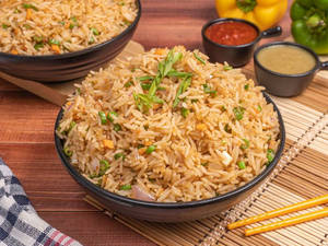 Veg Fried Rice (no Onion, No Garlic Preparation )