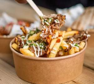Crispy Chicken Loaded Fries