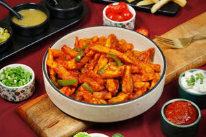 Honey Chilly Potato [No Onion No Garlic]