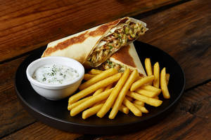 Lebanese Chicken Wrap