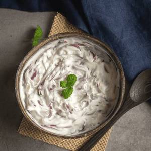 Papad Onion Raita 