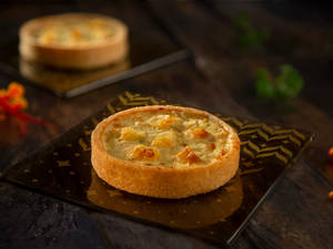 Smoked Chicken and Camembert Quiche