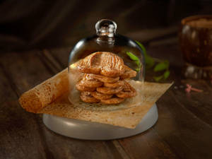 Coconut Sugar and Cinnamon French Hearts- 6 pieces