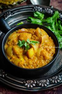 Aloo Mattar Pyaz