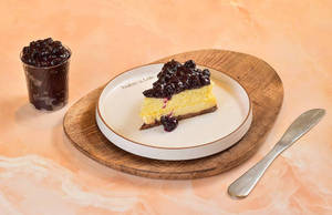 Blueberry Cheesecake Slices
