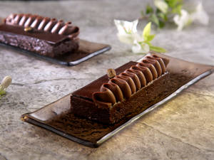 Chocolate Coffee and Sea Salt Brownie