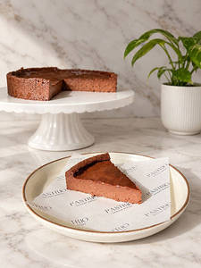 Dark Chocolate Burnt Basque Cheesecake