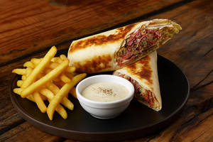 Lebanese Veg Wrap