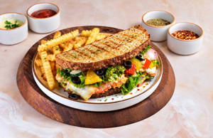 Grilled Cheesy Garden