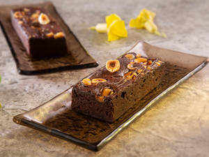 Chocolate and Hazelnut Fudge Brownie