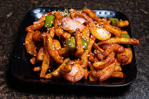Honey Chilli Potato