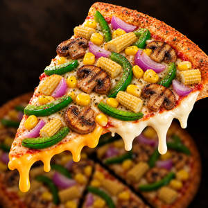 2in1 Cheese Burst Pizza - Farmhouse (med)