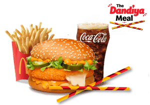 Dandiya Meal Medium - McCheese Veg Burger