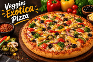 Veggie Exotica Pizza