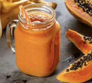 Papaya smoothies