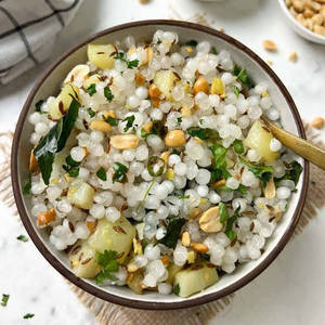 Sabudana Khichdi With 150ml Dahi
