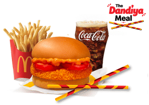 Dandiya Meal Medium - NONG McAloo Tikki Burger