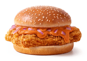 Spicy Patakha Chicken Burger