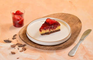 Strawberry Cheesecake Slices