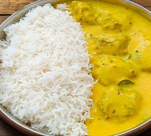 Kadhi Chawal Bowl