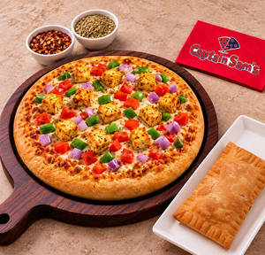 Tandoori Express Pizza  7 Inch + Pizza Puff