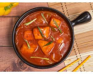 Chilli Paneer Gravy (No Onion, No Garlic Preparation )