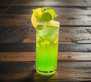 Green apple mojito