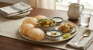 Puri Bhaji (combo Platter )