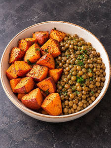 Sweet Potato Lentil Bowl