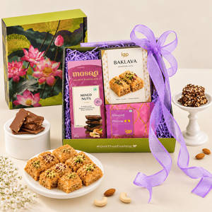 Baklava & Chocolate Indulgence Mithai Hamper
