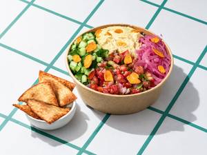 Classic Hummus & Crunch Plate