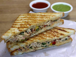 Shredded Chicken Sandwich