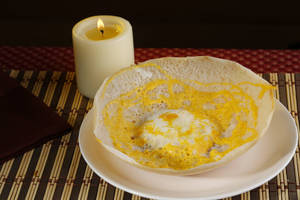 Egg Appam[w/o Gravy]1-ps